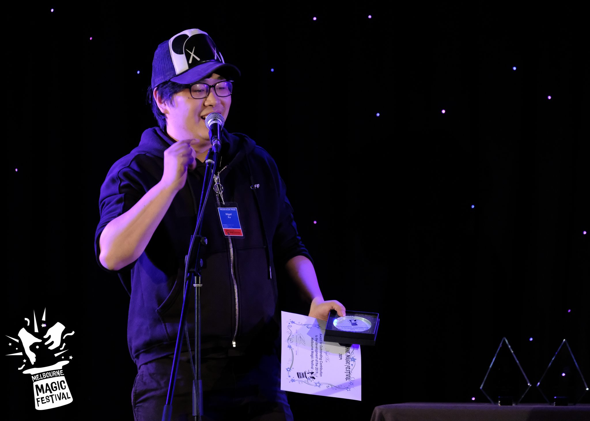 Outstanding Contribution to the development of the 2019 Melbourne Magic Festival