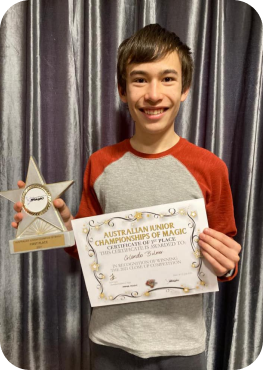 Australian Junior Champion of Magic